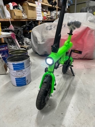 電動自転車　ヒネチャ　新品未使用　撮影の為開封