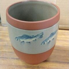 0323-040 【無料】 湯呑 お魚