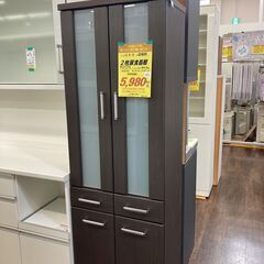 ﾆﾄﾘ　2枚扉食器棚　HG-347