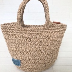 新品 麻紐 トートバッグ マルシェバッグ