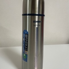 未使用！象印ステンレスボトル（コップ付き水筒）