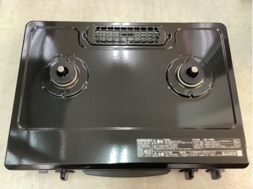 【リサイクルサービス八光】2020年製　リンナイガスコンロ　左強火　LPガス　RTE564BKL