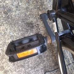 自転車　ママチャリ　黒の画像