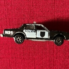 ミニカー　パトカーPOLICE シボレー・マジョレットの画像