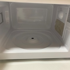 電子レンジ2017年製 (お届け可)の画像