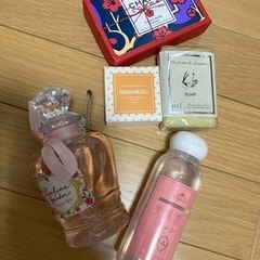 石鹸と化粧水