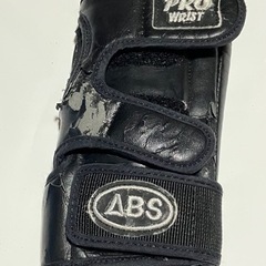 ABSプロリスト　ボウリングリスタイ　右手用　Mサイズ　黒の画像