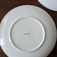 直接お取引　26.5cm 白 プレート 洋食器 白い皿 2枚 丸皿 ホワイト 大皿の画像