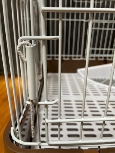 マルカン うさぎのすっきりおそうじケージ