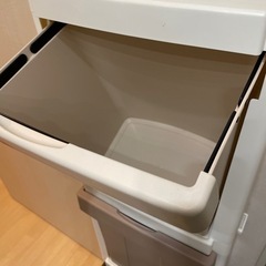 ゴミ箱　3段ストッカー　リッチェルの画像