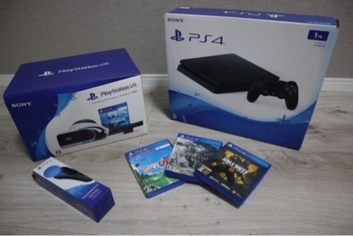 PS4(CUHｰ2000B JETBLACK) PlayStationVR +α