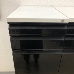 スチール デスクチェスト