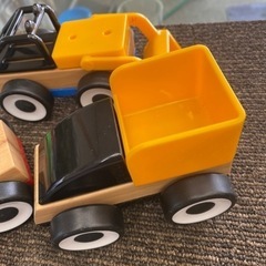 IKEA リラブー LILLABO 車 木製 のりもの おもちゃの画像