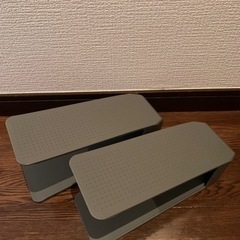 ニトリ☆シューズスペーサー フィット (ダークグレー)の画像