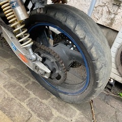 YAMAHA XJR400 4HM リアホイール　旧車　絶版　ヤマハ