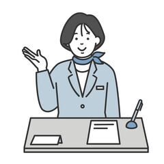 【16時～22時/週3日～OK】★天文館のホテルフロント★《時給...