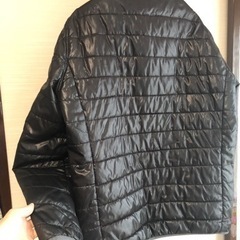 XXL メンズ黒ダウンジャケット（取引き決定）の画像