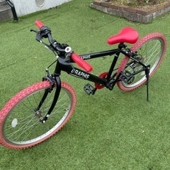 クロスバイク　24インチ子供用の画像