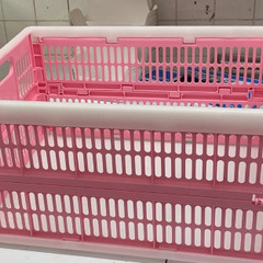 【折り畳み　収納カラーコンテナ】使用1年未満の厨房機器　閉店に伴...