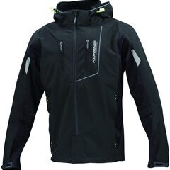 コミネ(KOMINE) バイク用 プロテクトハーフメッシュパーカ-ゲンリ ブラック WM JK-112 1094 春夏秋向け メッシュ素材 CE規格レベル2 CE規格 プロテクターの画像