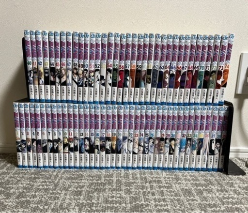 「BLEACH」1〜74巻セット＋キャラクターブック2と3