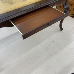 Wa421 アンティーク調木製デスク