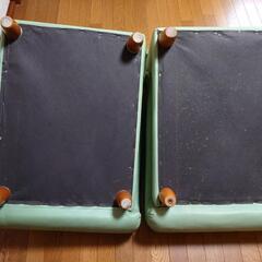 購入者決定　大人数用ソファー　緑の画像