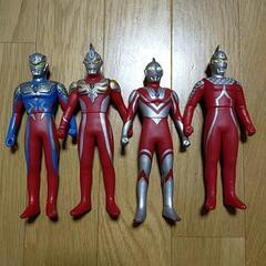 ウルトラマン　ソフビフィギュア８体セット　　の画像