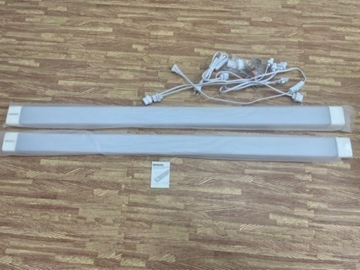 【決まりました】屋外使用可能 LED直管ライト2個セット ¥5,000