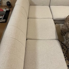 フロアコーナーソファ3点セット ファブリック