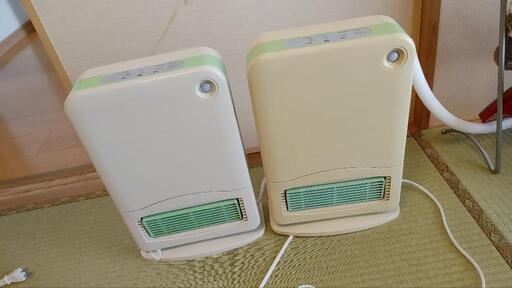 人感センサー 電気 ファンヒーター DF-118C 台所 脱衣所 等