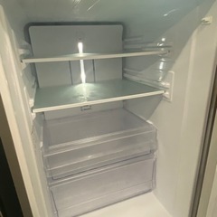 2ドア冷蔵庫　　プラズマクラスター　リサイクルショップ宮崎屋佐土原店 23.5.22 yの画像