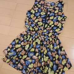 193 RETRO GIRL キュロットワンピース