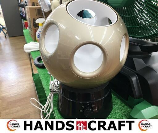 パナソニック　BM257　扇風機　ゴールド　インテリアにも　中古品　【ハンズクラフト宜野湾店】