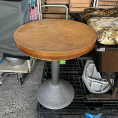 サイドテーブル　天板木製