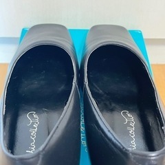 フォーマルシューズ レディース 黒  23cm 冠婚葬祭 入学 入社の画像