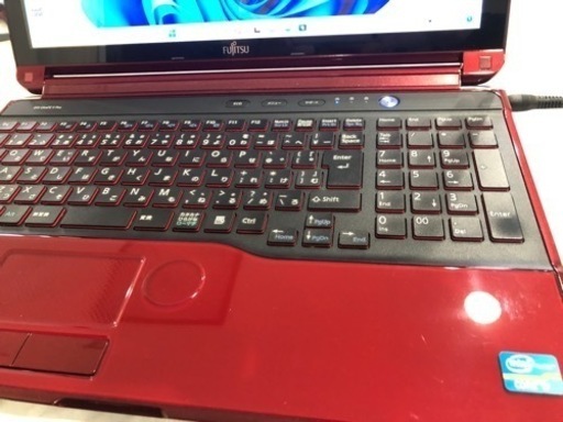 富士通ノートパソコンWindows11 corei7 8GB SSD