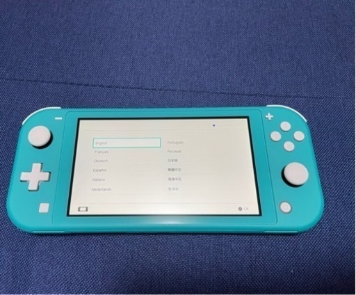 Switchライトターコイズ（美品）　本体+桃鉄Switch