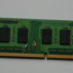 ⭕ノートパソコンメモリー　pc3-10600ｓ　 2GB x 2枚の画像