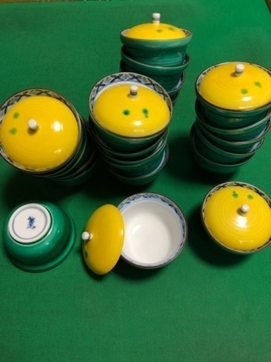 23個セット　蓋付き小鉢　中古