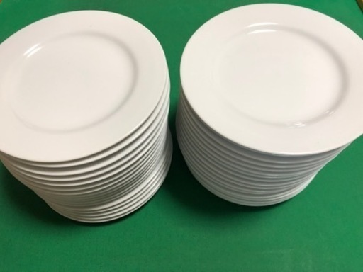 白い取り皿　34枚　中古