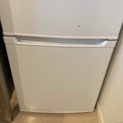 冷蔵庫 単身用 タンスのゲン 2ドア TQM-0290WH 渋谷区初台にて取引可能な人の画像