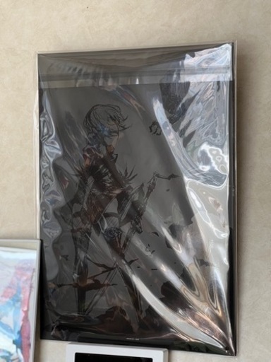 ニーアオートマタ　一番くじ　A賞アートホルダーとヨルハ賞2Bフィギュア-ゴーグルOFFver.