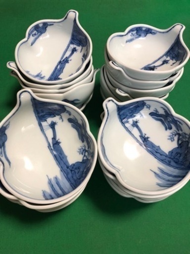 21個セット取り皿　鍋　小鉢　割烹　中古