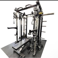 5in1 複合型マシン オールインワンスミスマシン ベンチ＋