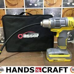 Oasser　エアーポンプ　バッテリー20V一個　ケース付き　中...