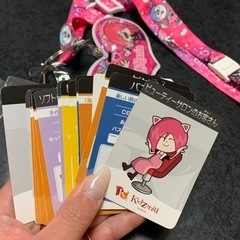 値下げ！キッザニア　首からかけるホルダー　お仕事カードホルダー　ストラップ　カードケース　おもちゃ　子供　テーマパーク　2の画像
