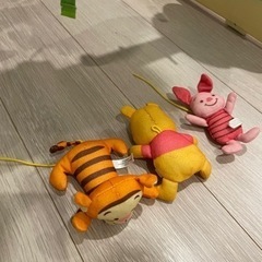 【今日か明日取りに来てくれる方限定】くまのプーさん えらべる回転6WAYジムにへんしんメリーの画像