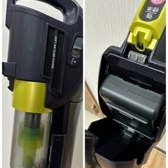 【引取】シャープ　コードレスサイクロン掃除機 ＜EC-SX520＞2017年製の画像