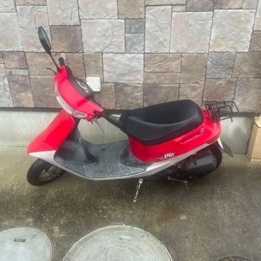 原付バイク　お話し中